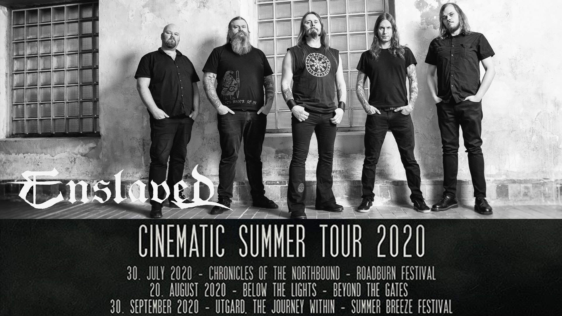 ENSLAVED | Cinematic Summer Tour 2020 - Headbangers.gr
