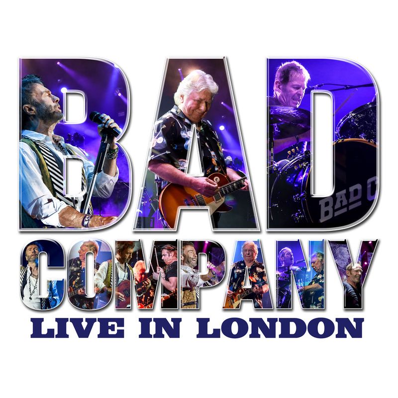 Bad Company Live In London album artwork